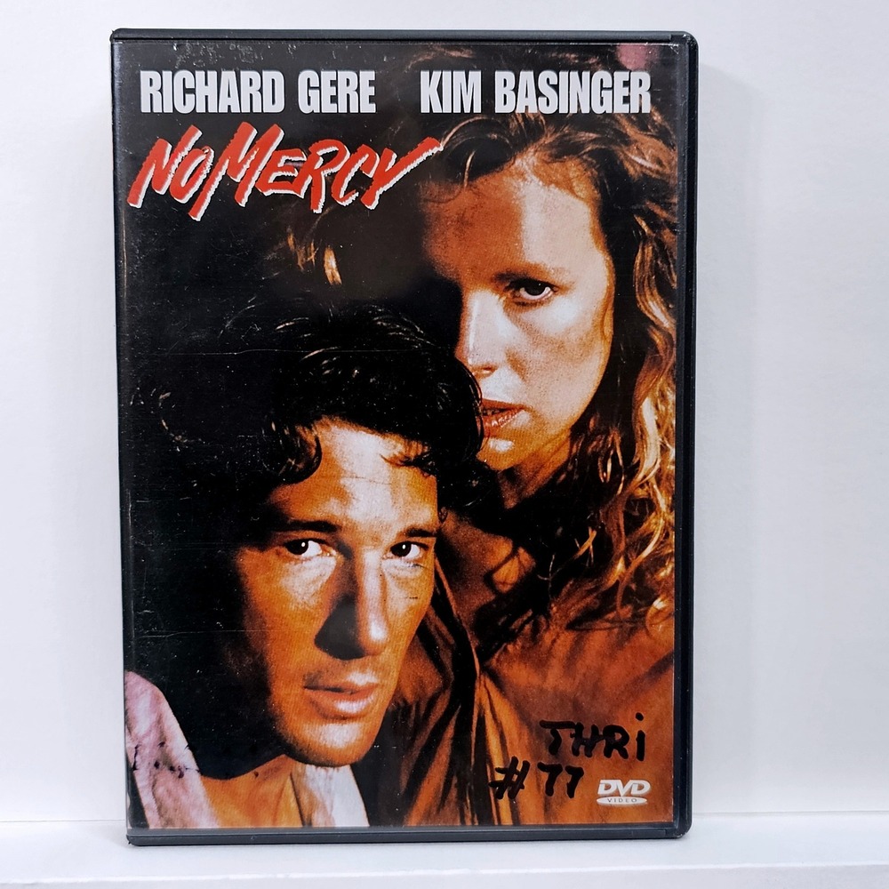 No Mercy DVD 1986 Richard Gere Kim Basinger Full‎ Screen Thriller Movie 80s